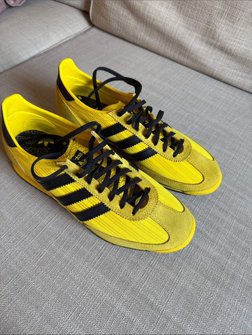 adidas sneakers in Yellow and Black